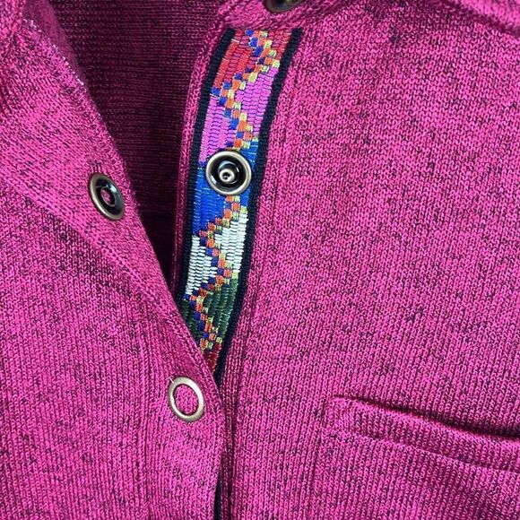 Soft Surroundings tweed willow button up shirt jacket - Picture 5 of 5